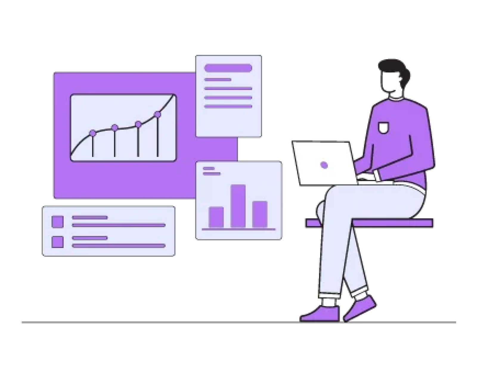 block chain logo vector