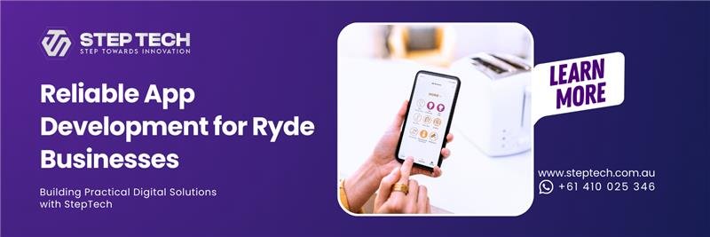 mobile app development service in Ryde